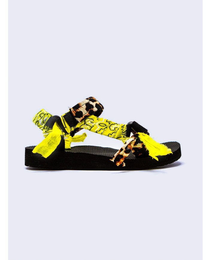 Sandales trekky leopard yellow - Arizona love