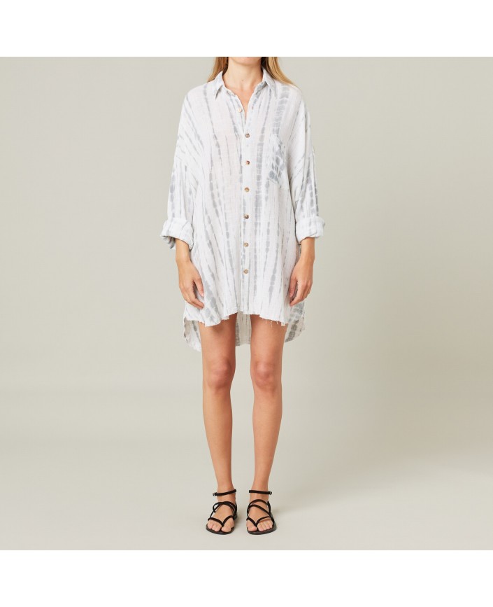 Chemise oversize mykonos - Maison saint julien