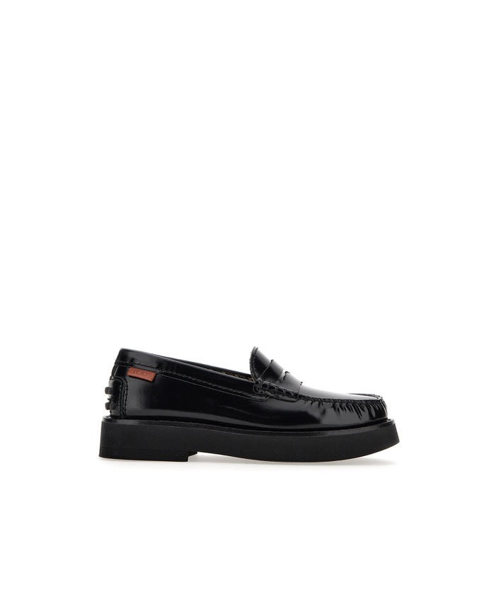 Mocassins en cuir noir - Tod's