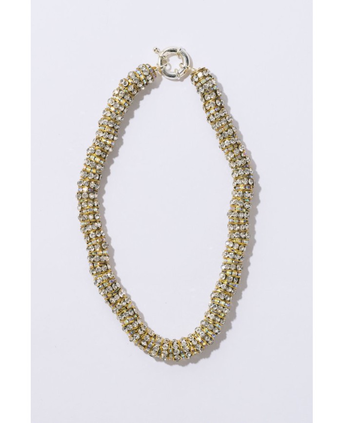 Collier golden diamond - Pearl octopussy