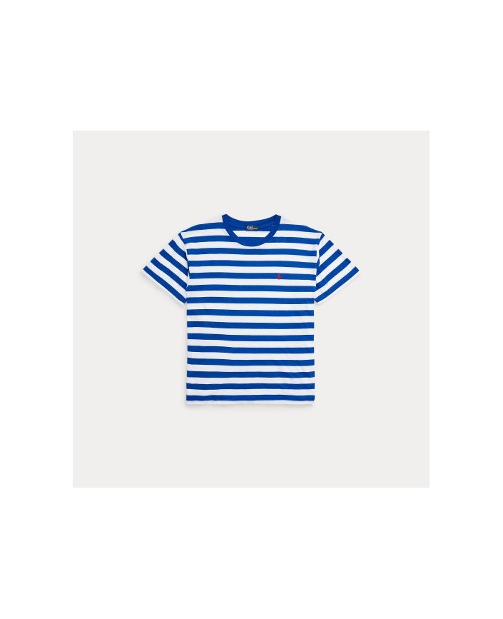 Tee-shirt jersey rayé blue - Ralph lauren