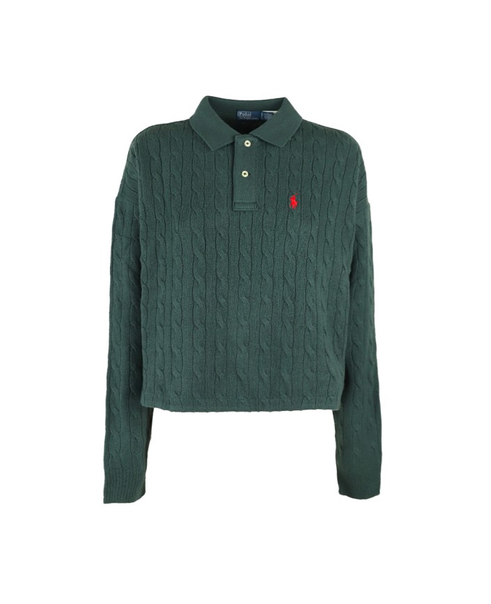 Polo long sleeve torsade - Ralph lauren