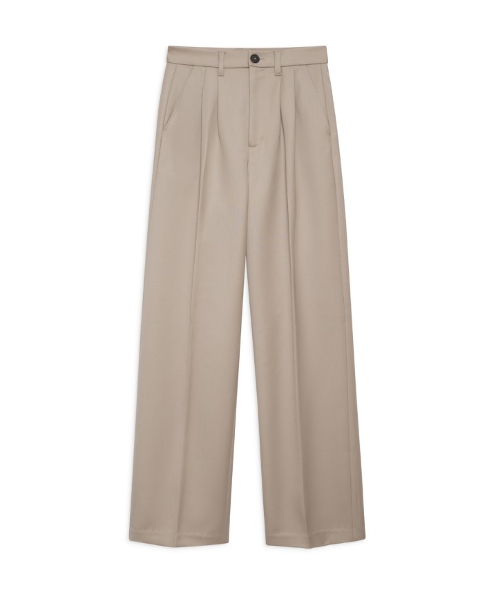 Pantalon carrie taupe - Anine bing