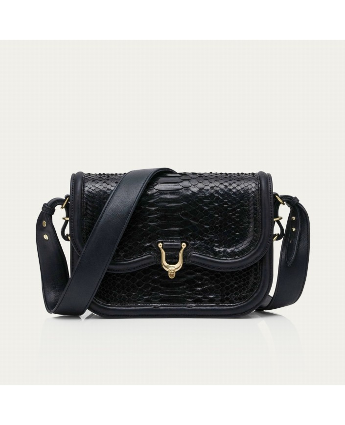 Sac python manon noir - Claris virot