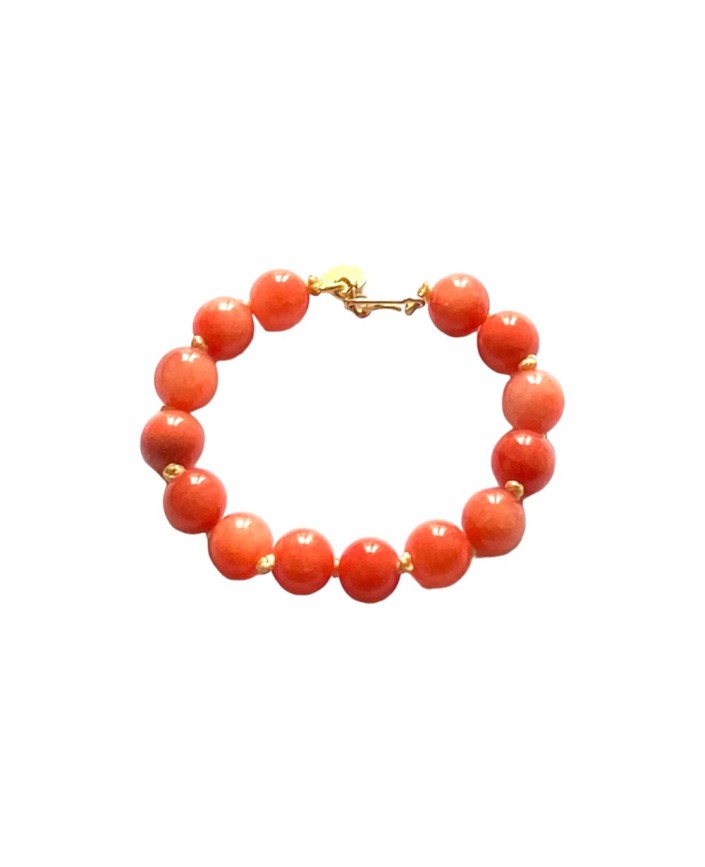 Bracelet rainbow nectarine - 4 crosses