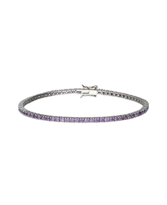 Bracelet tennis lilas - Plein soleil