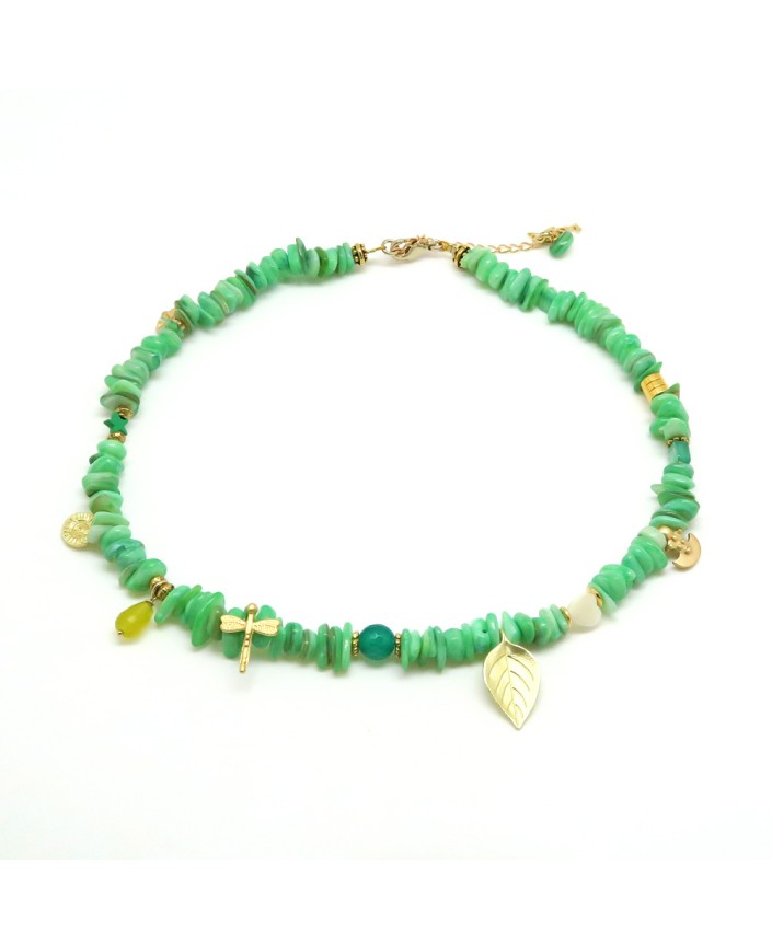 Collier petra vert - Ata-i