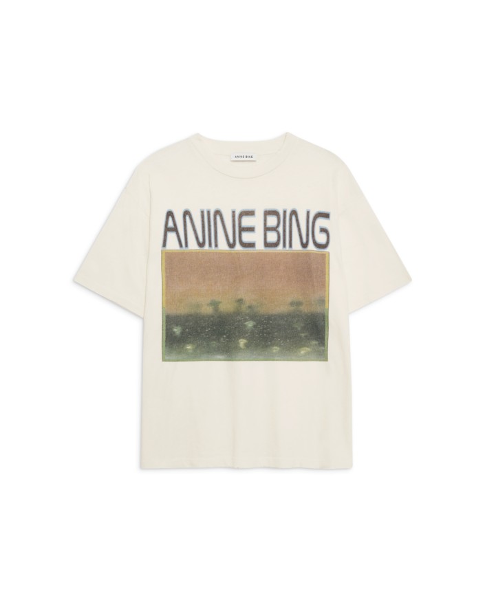 T-shirt cade tee mushrooms - Anine bing