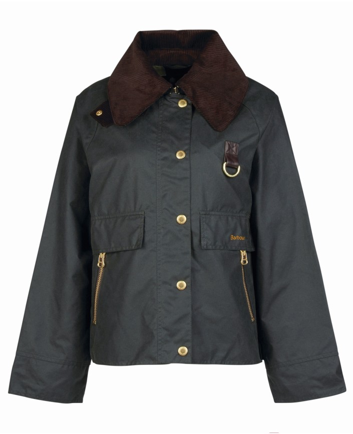 Veste catton wax sage barbour - Barbour