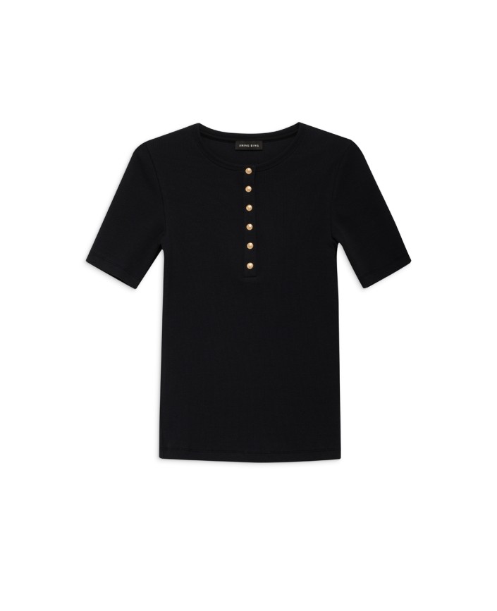 T-shirt alessia tee black - Anine bing