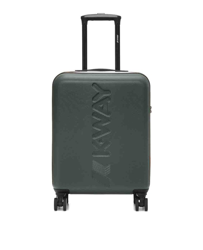 Valise cabine green blackish - K-way