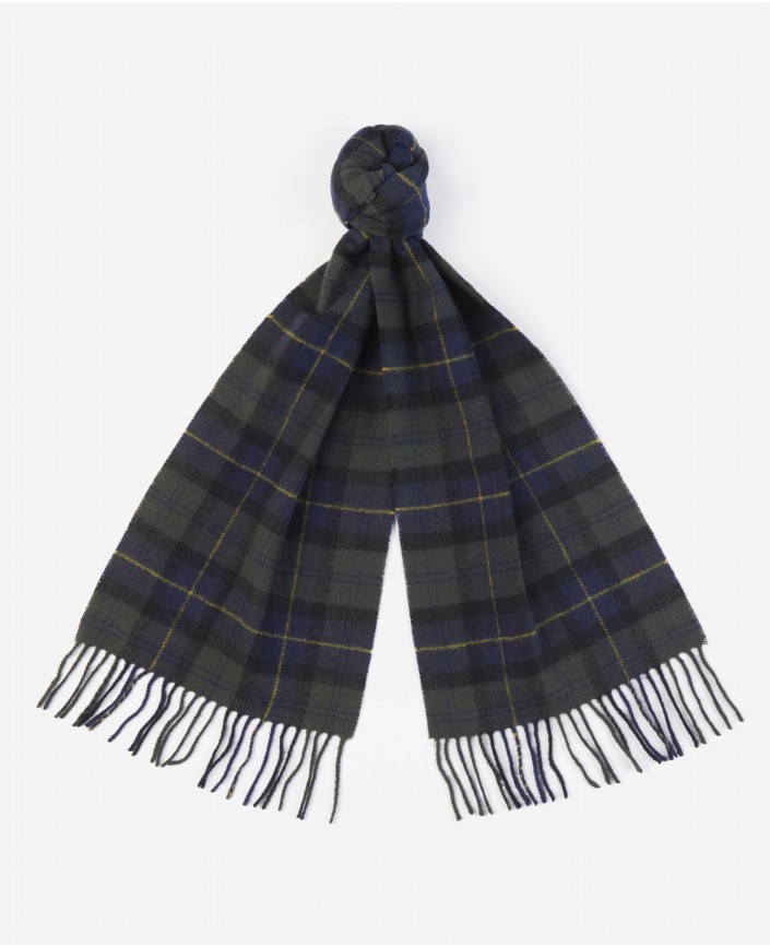 Echarpe en laine tartan - Barbour