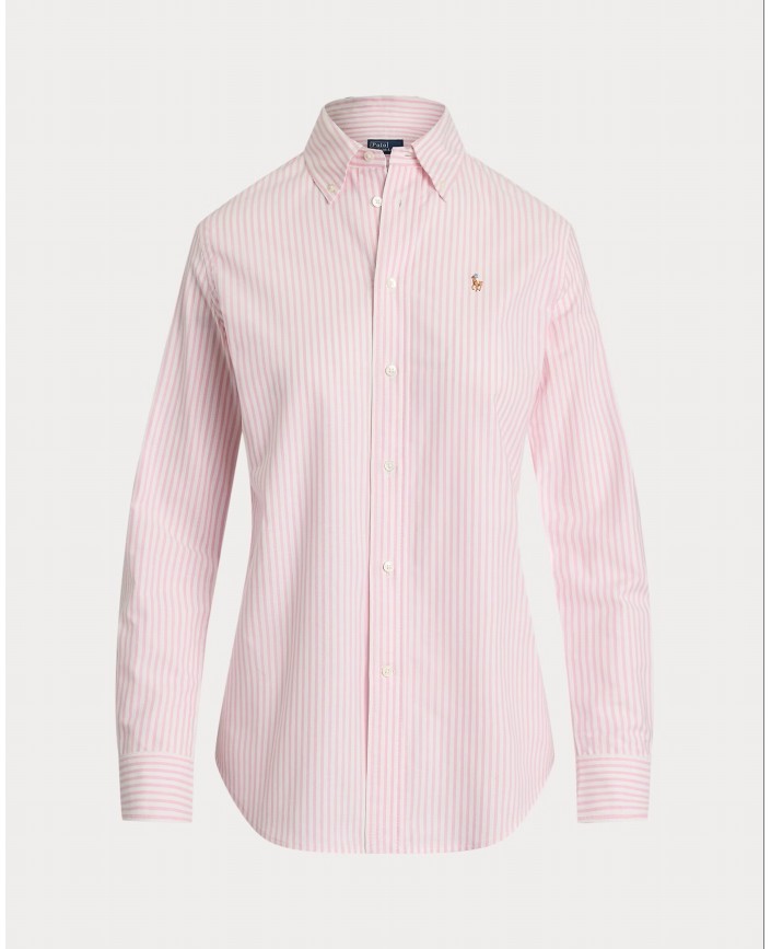 Chemise long sleeve coton raye - Ralph lauren