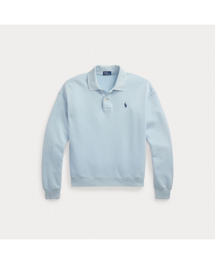 Polo polaire leger alpine blue - Ralph lauren