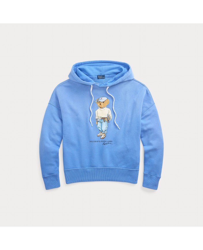 Sweat capuche bear summer blue - Ralph lauren