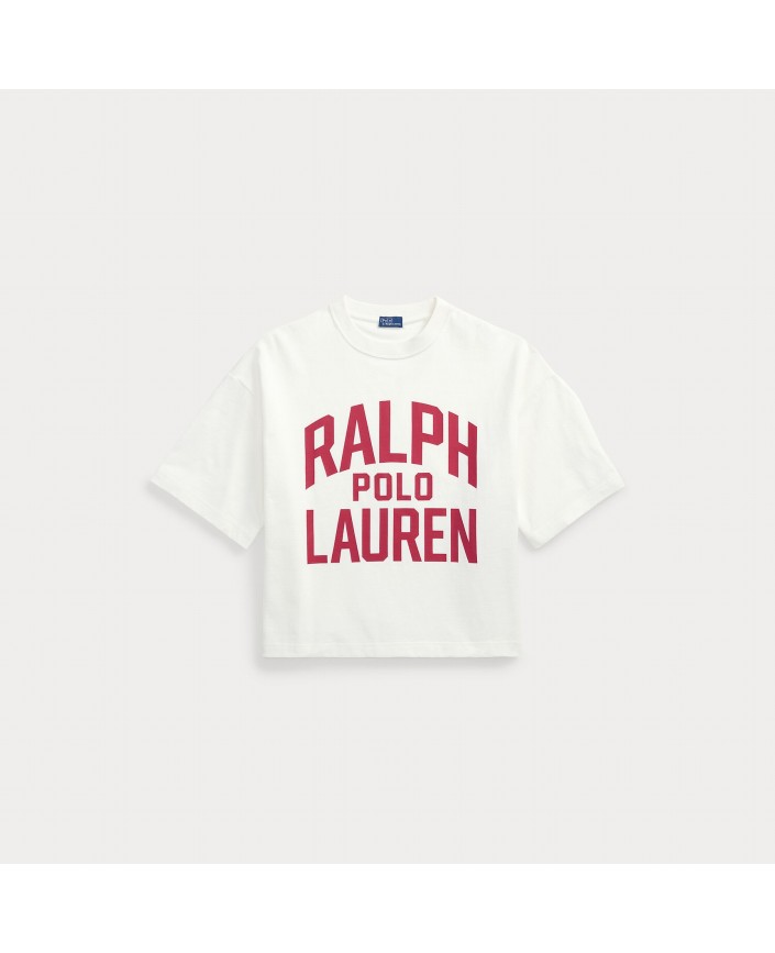 T-shirt logo antique white - Ralph lauren