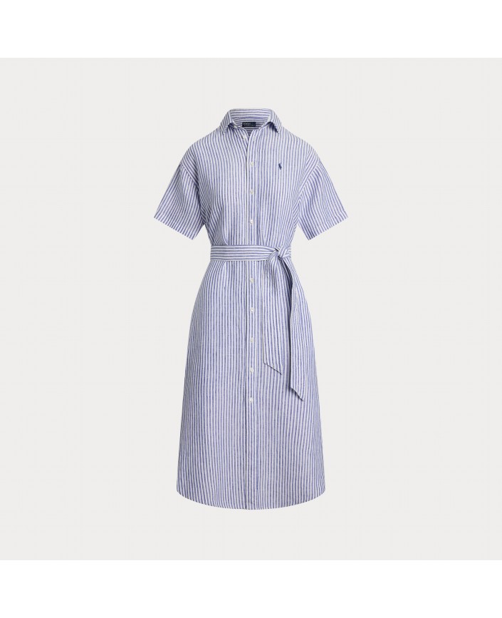 Robe chemise a rayures - Ralph lauren