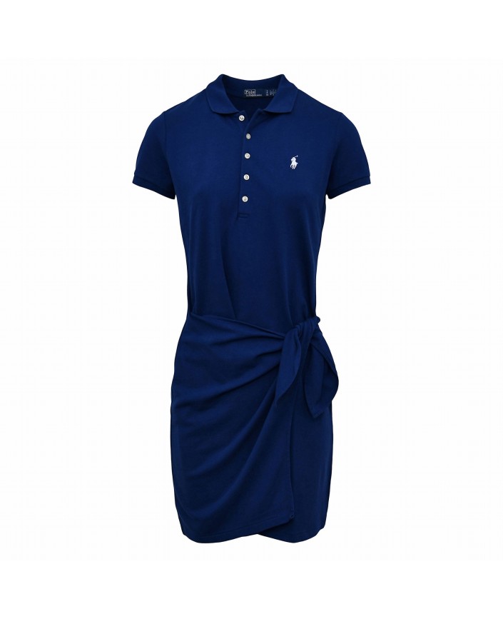 Robe mini cache polo pique - Ralph lauren