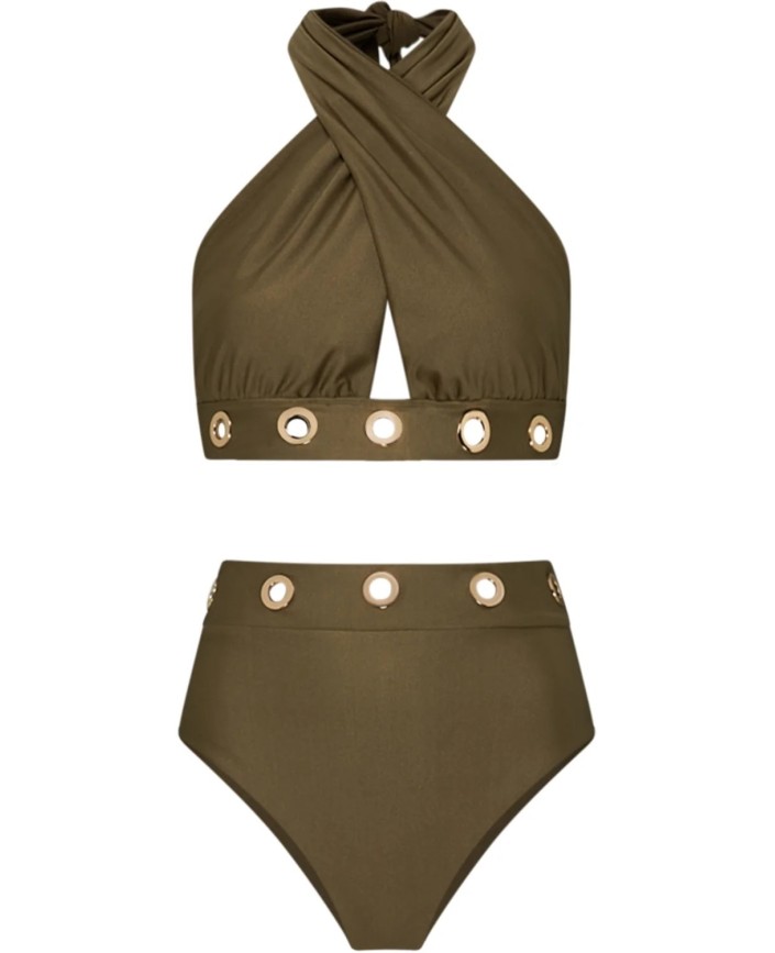 Maillot de bain deesse taupe - Maiô